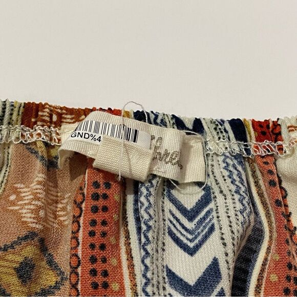 Hem & Thread Boho Hippie Sleeveless Lace Open Back Romper Women's Size Medium - Picture 7 of 16